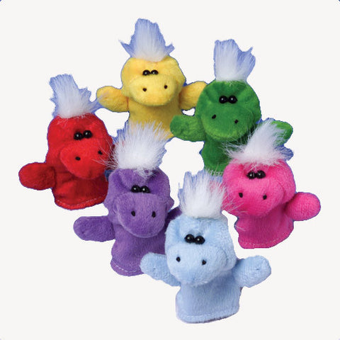 Dino Finger Puppets - 12 count