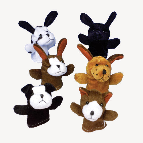 Dog Finger Puppets - 12 count