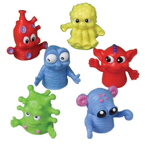 Monster Finger Puppets - 12 count